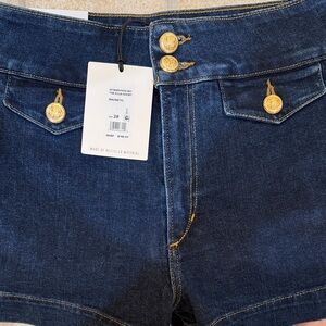 Ellia Short in Magnetic
JOE'S JEANS Dark Blue Denim Shorts